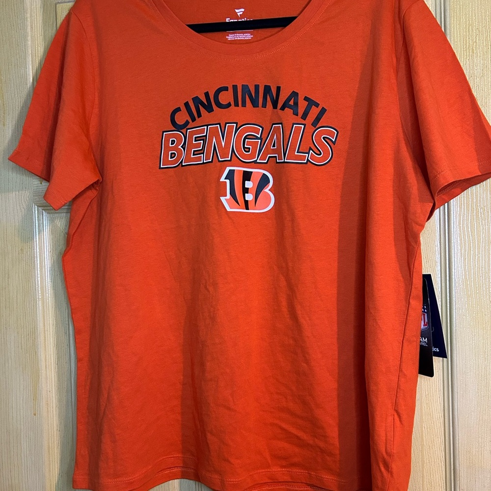 Fanatics NFL Cincinnati Bengals - Women’s orange T Shirt Sz XL NWT